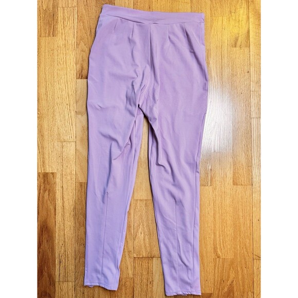 Gymshark Women's Ori Leggings Mid Rise Pastel Grape Purple Size M - Picture 6 of 16